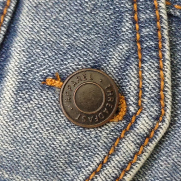 Threadfast Apparel Topo Chico Women's Jean Jacket - Picture 7 of 7